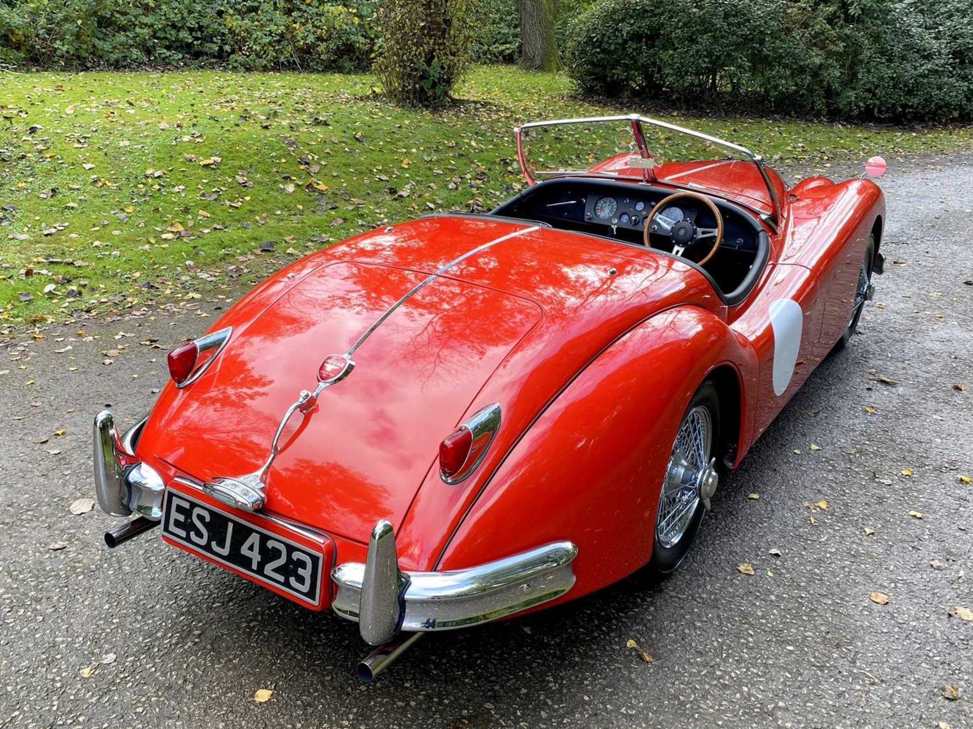 1956 Jaguar XK140 SE Roadster A matching-numbers, restored 'Special Equipment' roadster. - Image 25 of 98