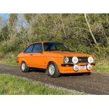 1976 Ford Escort Mk2 Mexico Finished in iconic Signal Orange