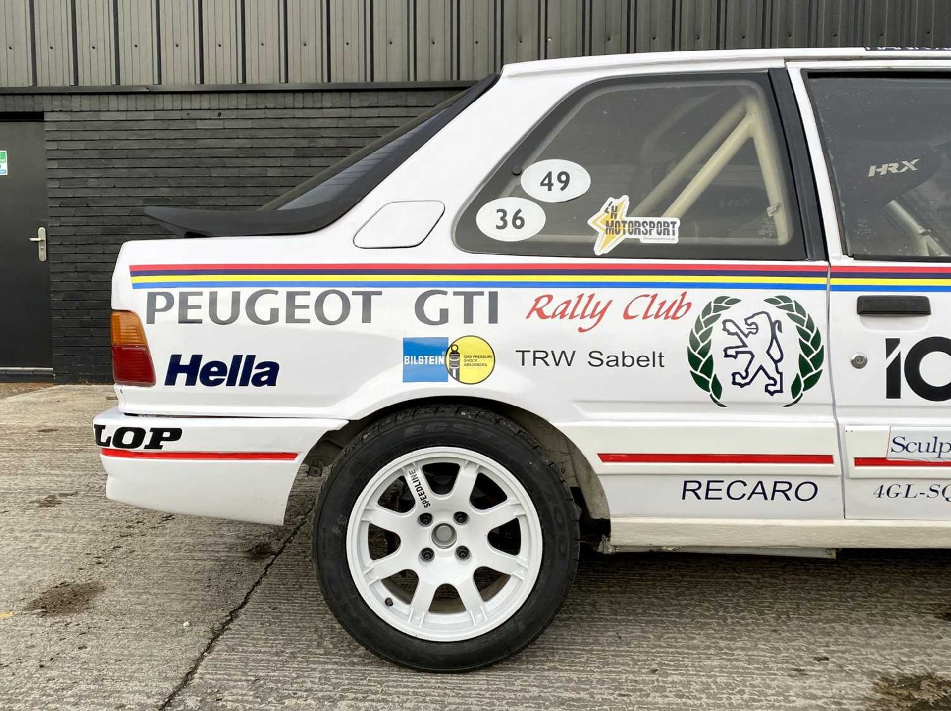 1987 Peugeot 309 GTi Group N Rally Car FIA paperwork and a previous entrant at the Goodwood Festival - Image 30 of 50