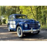 1952 Fiat Belvedere *** NO RESERVE *** One of only 60 RHD examples built