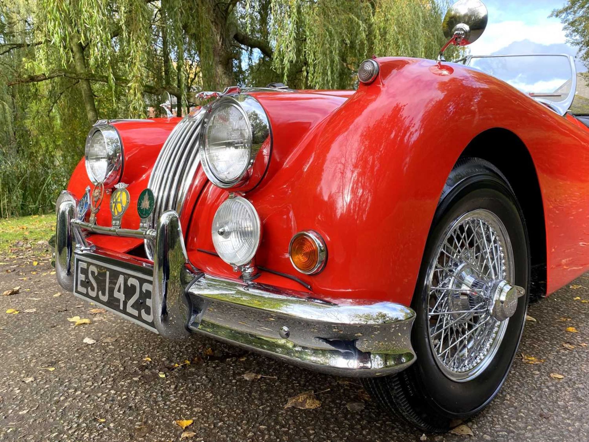 1956 Jaguar XK140 SE Roadster A matching-numbers, restored 'Special Equipment' roadster. - Image 68 of 98