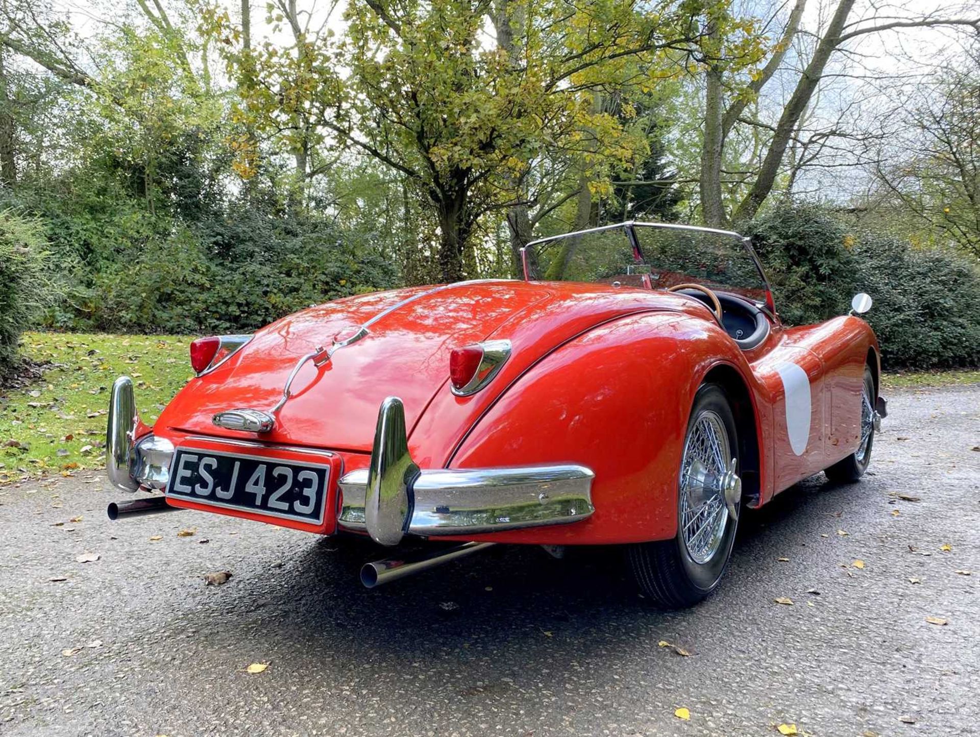 1956 Jaguar XK140 SE Roadster A matching-numbers, restored 'Special Equipment' roadster. - Image 23 of 98