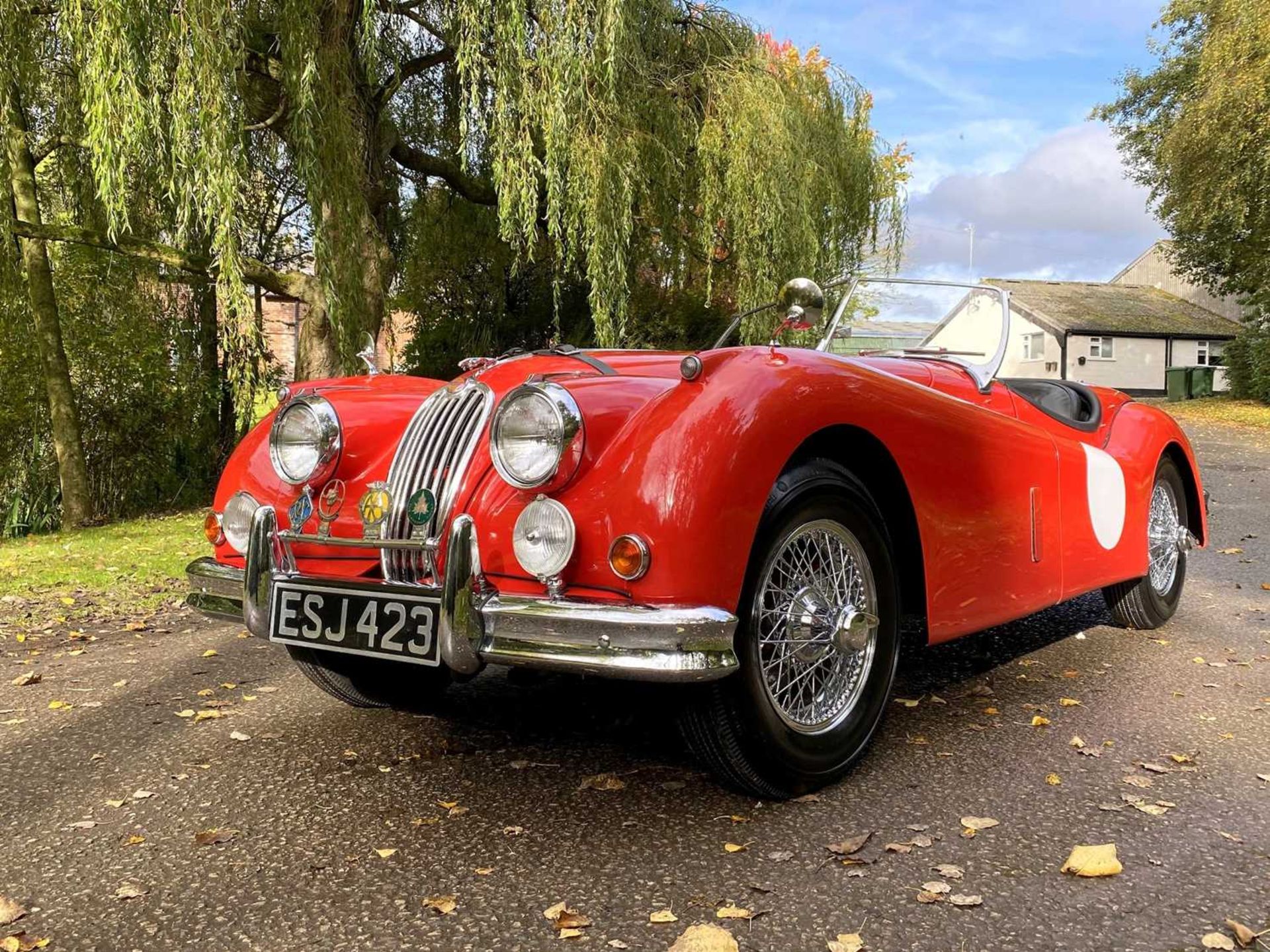 1956 Jaguar XK140 SE Roadster A matching-numbers, restored 'Special Equipment' roadster. - Image 2 of 98