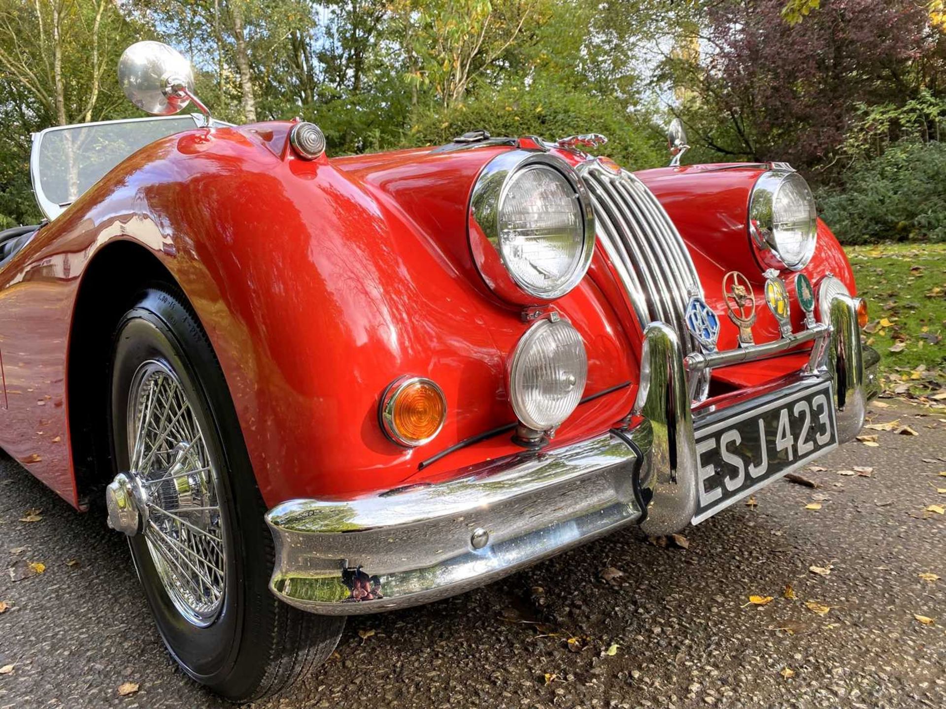 1956 Jaguar XK140 SE Roadster A matching-numbers, restored 'Special Equipment' roadster. - Image 67 of 98