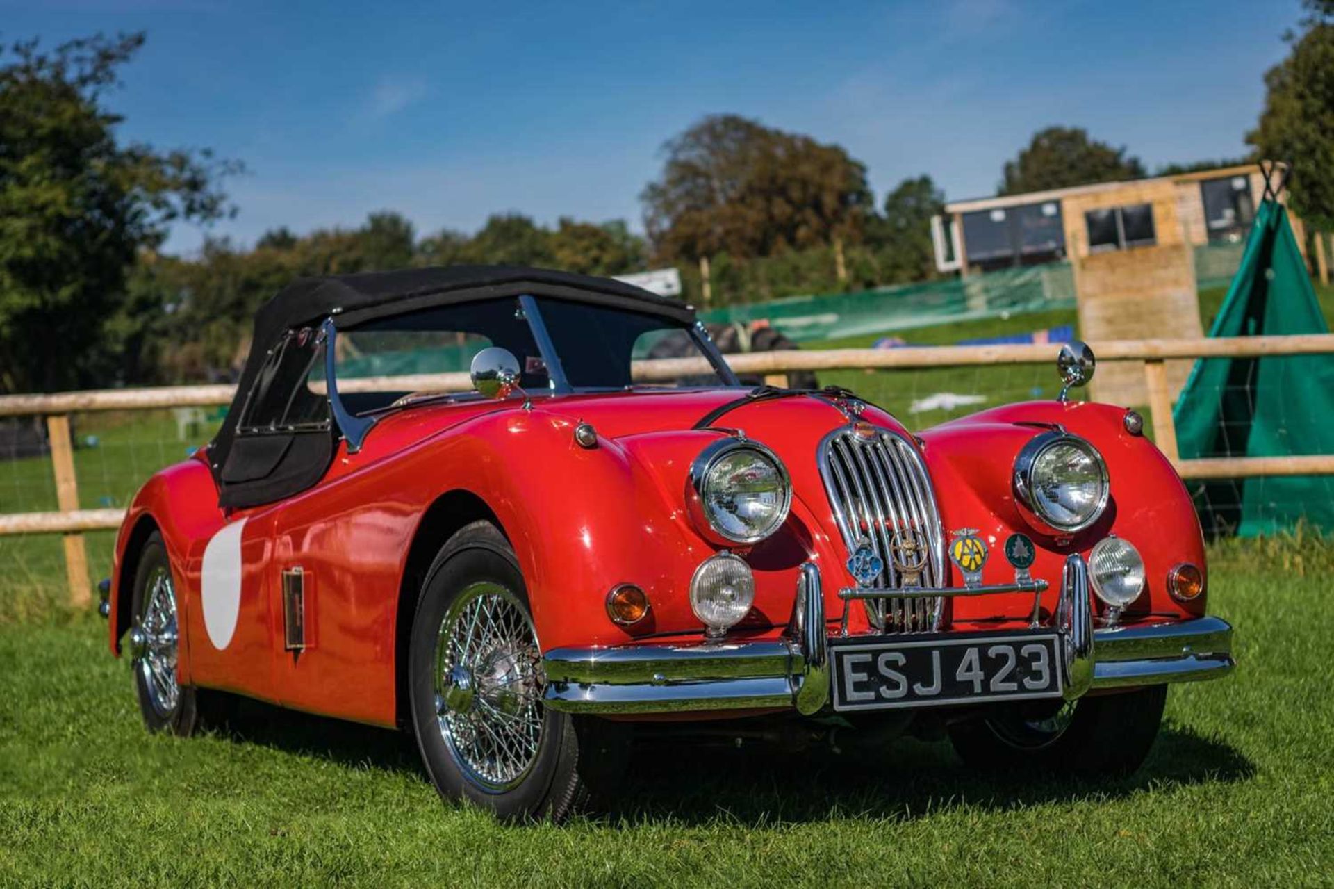 1956 Jaguar XK140 SE Roadster A matching-numbers, restored 'Special Equipment' roadster. - Image 8 of 98