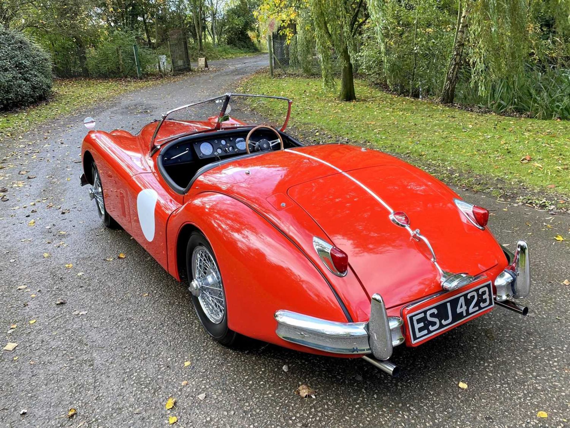 1956 Jaguar XK140 SE Roadster A matching-numbers, restored 'Special Equipment' roadster. - Image 26 of 98