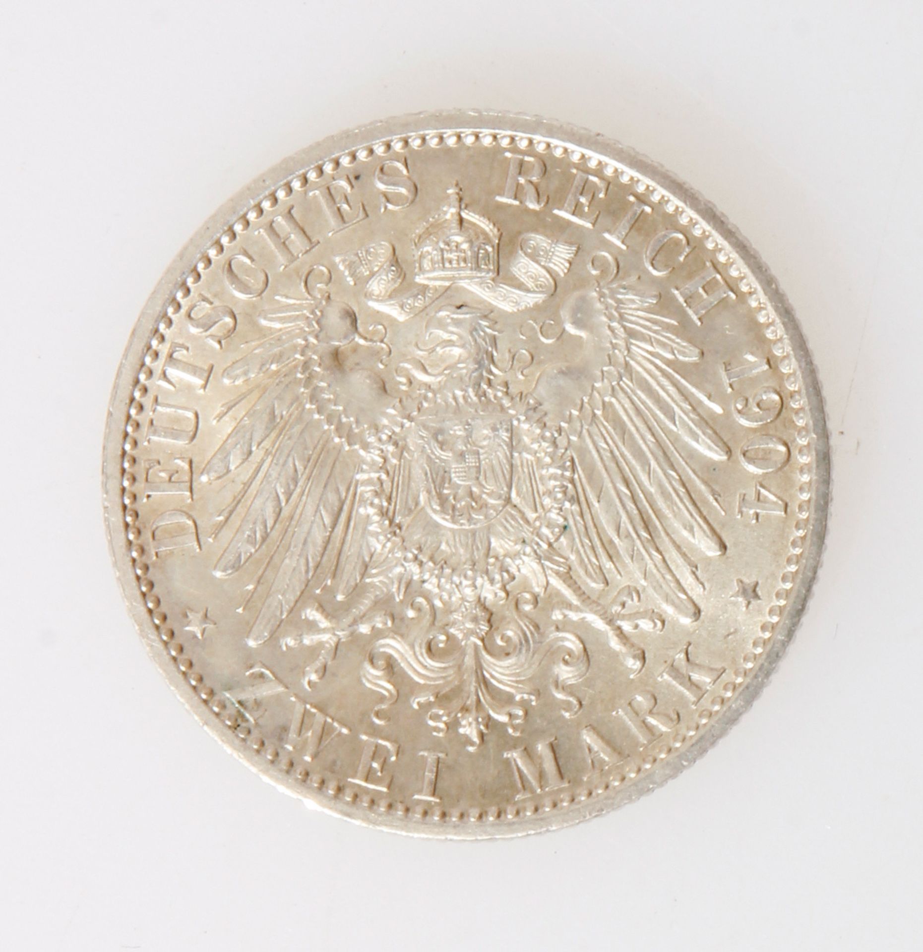 Mecklenburg Schwerin, 2 Mark, 1904 - Image 2 of 2