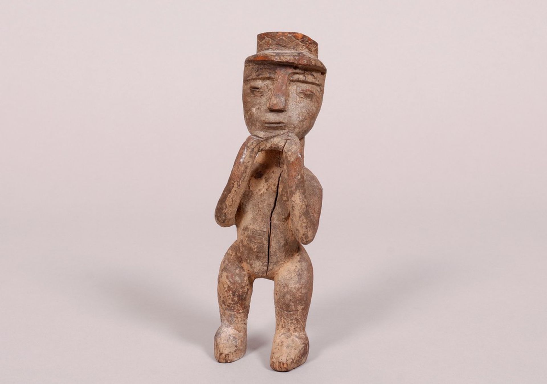 Small carved figure, probably Lobi, Ghana