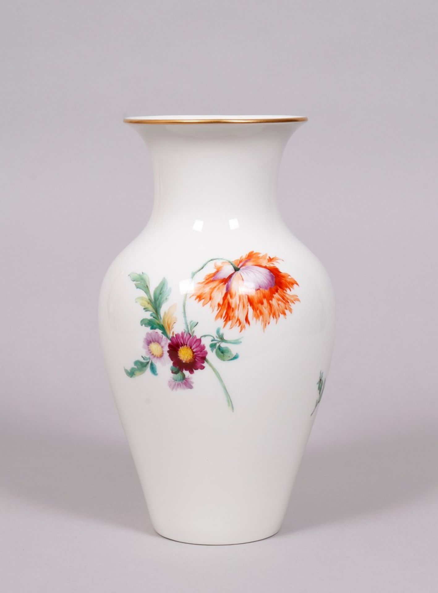 Große Vase, KPM-Berlin, "Chinesische Vase", Formentwurf 1860 Julius Wilhelm Mantel, Ausführung zwis