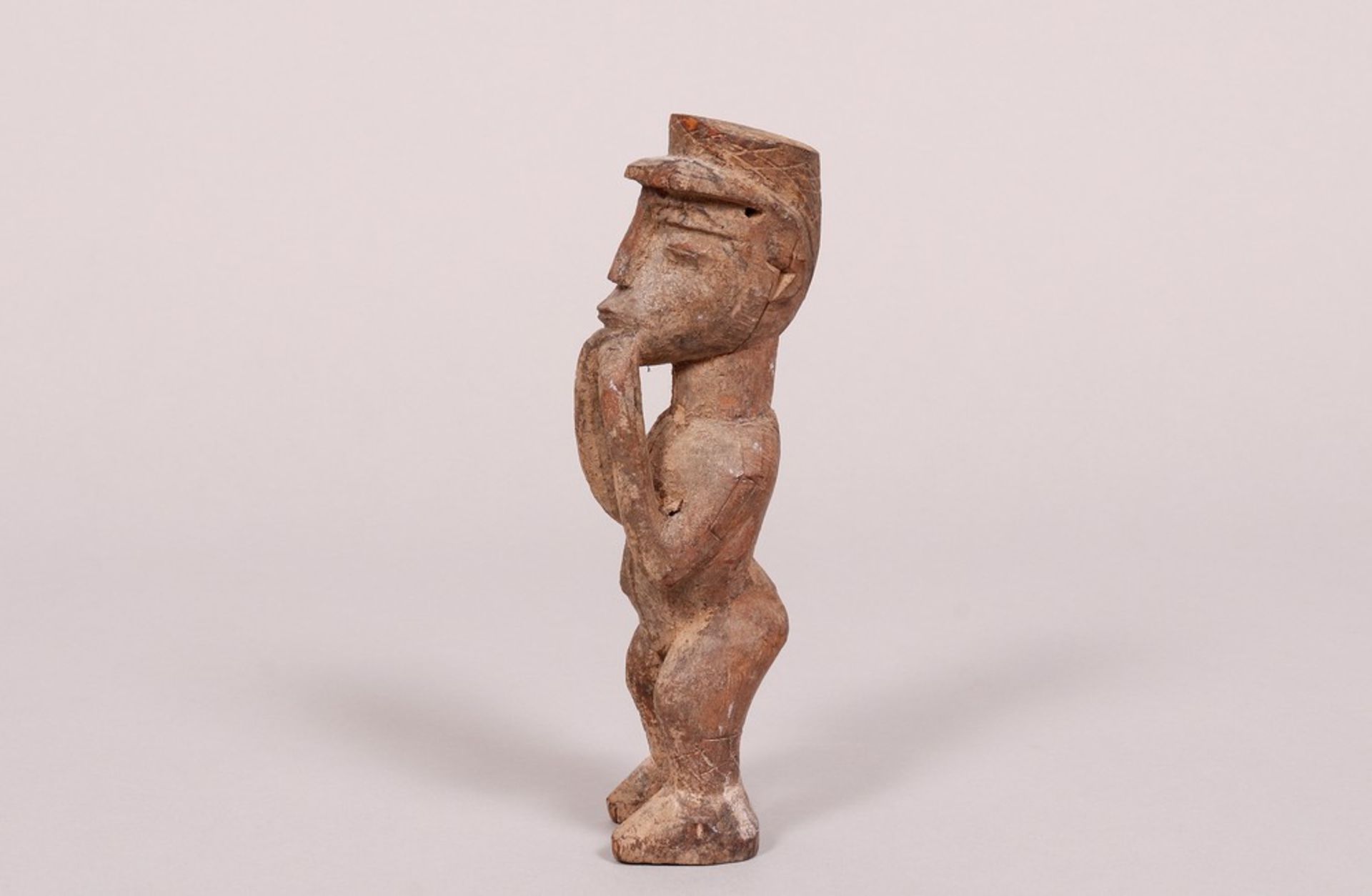 Small carved figure, probably Lobi, Ghana - Image 2 of 4