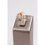 Art Deco Ring, 585 Gelbgold