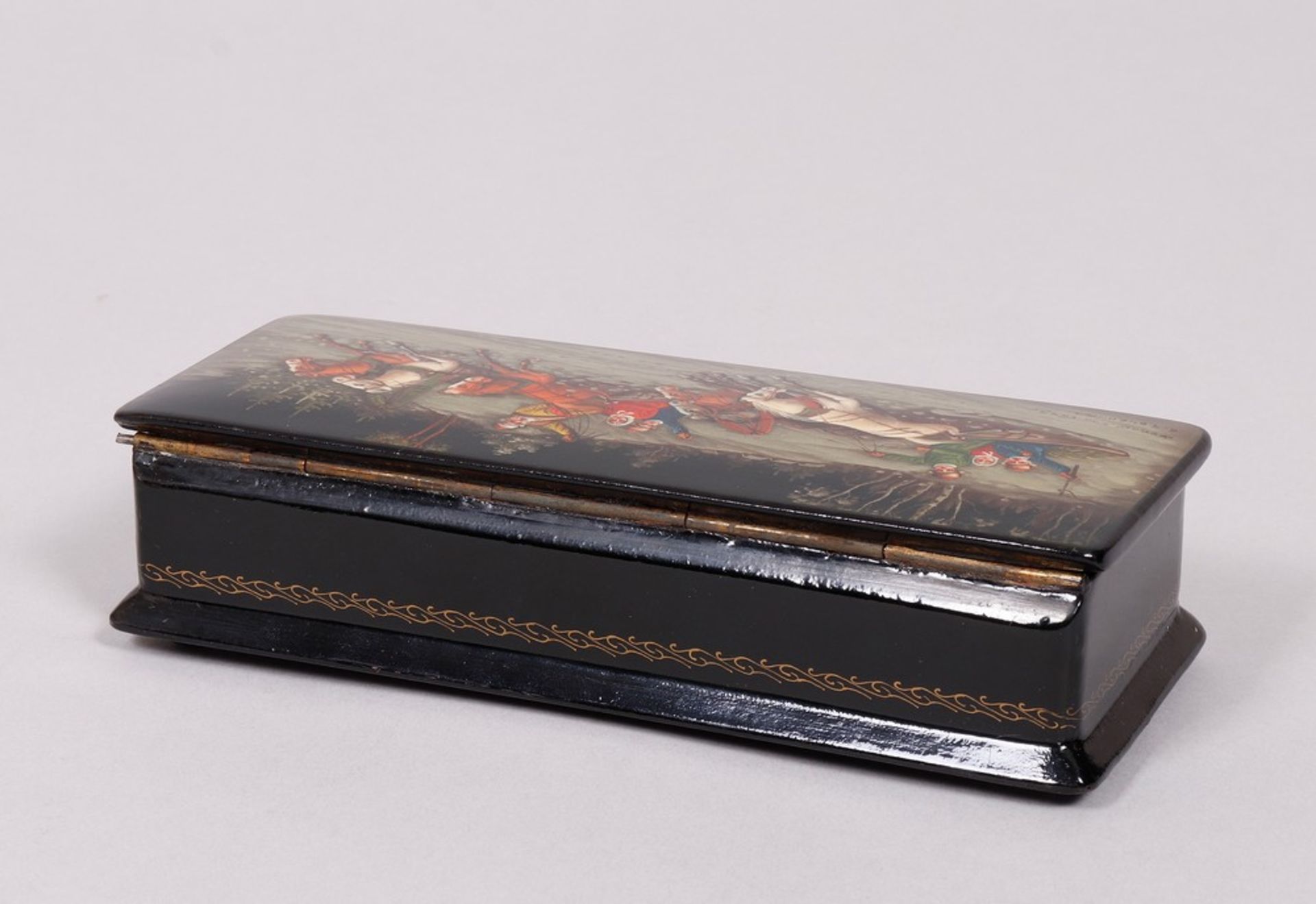 Small lacquer box, Russia, ca. 1973 - Image 4 of 6