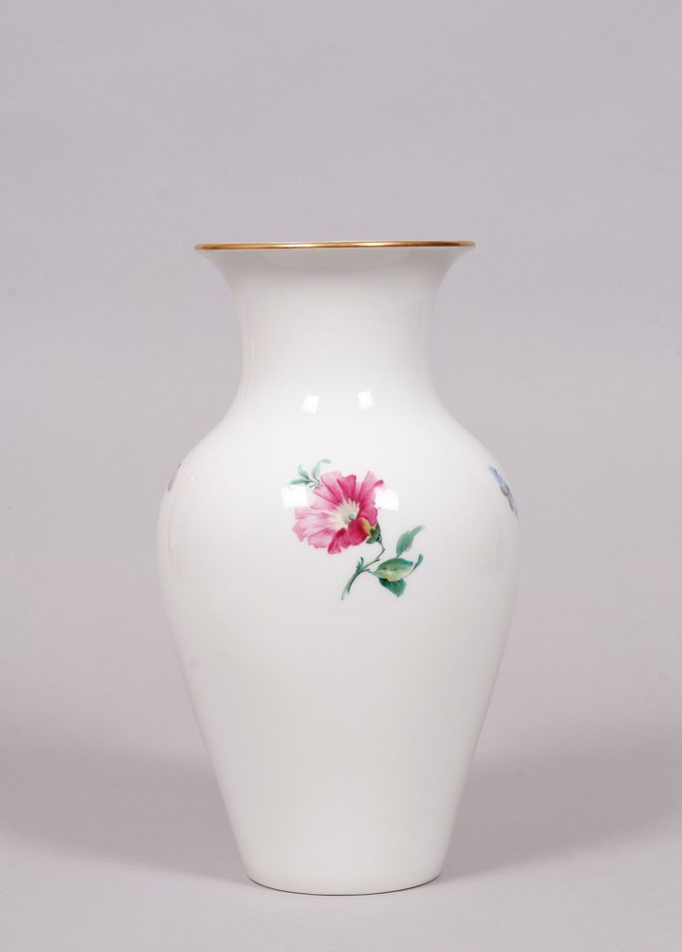 Große Vase, KPM-Berlin, "Chinesische Vase", Formentwurf 1860 Julius Wilhelm Mantel, Ausführung zwis - Bild 3 aus 4
