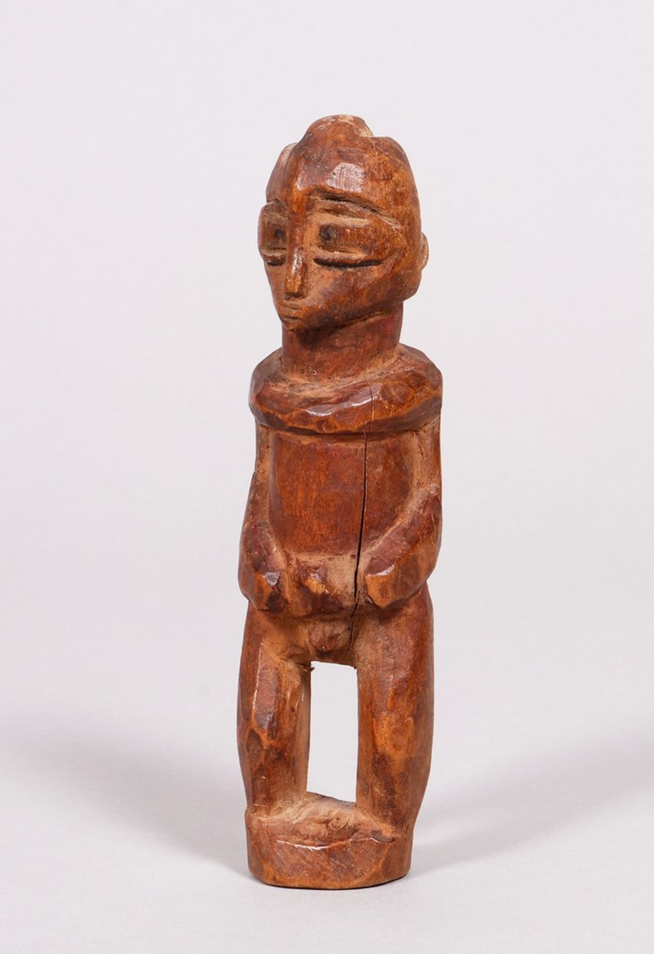 Small carved figure, probably Lobi, Burkina Faso
