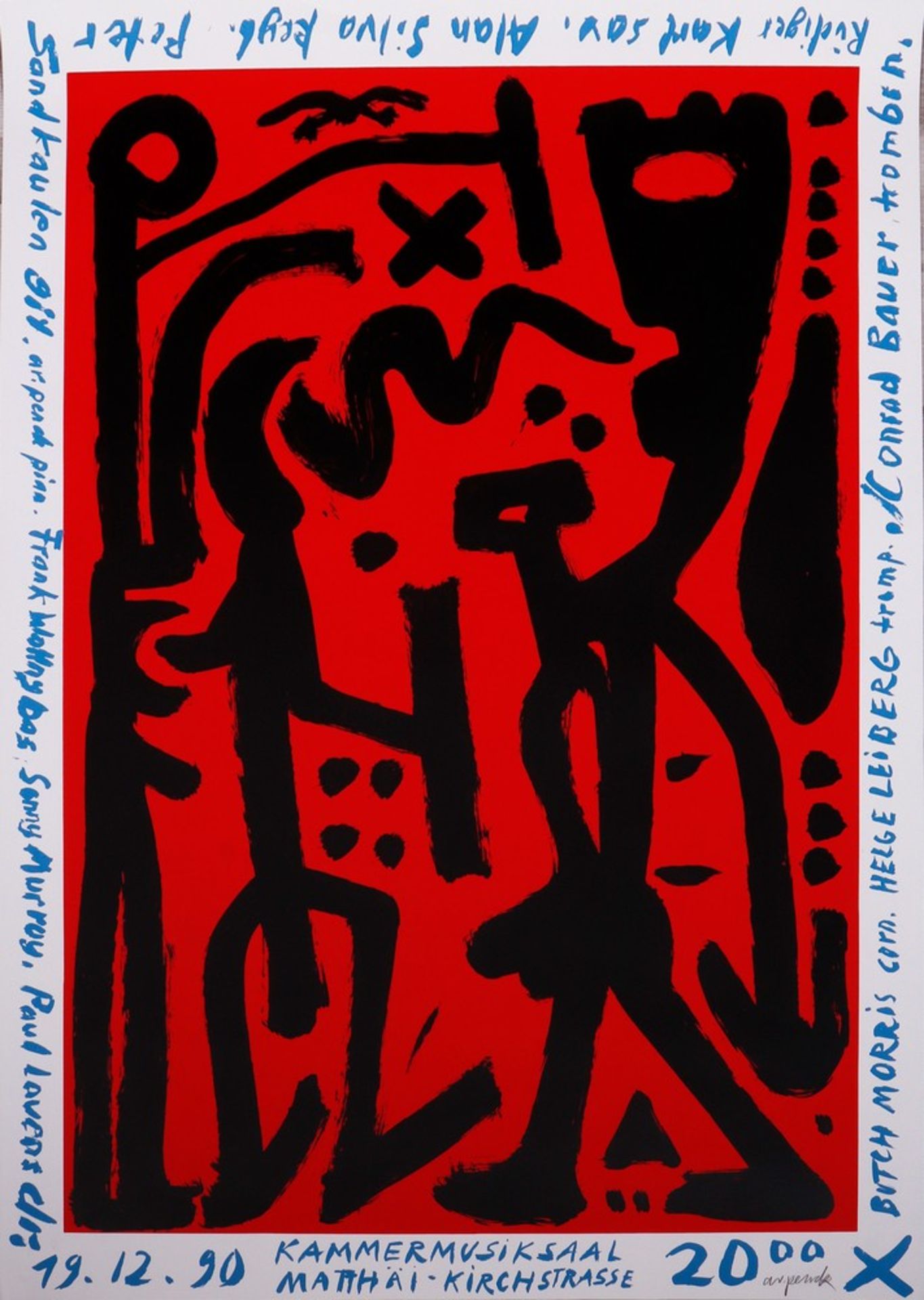 A.R. Penck (1939 in Dresden - 2017 in Zürich)