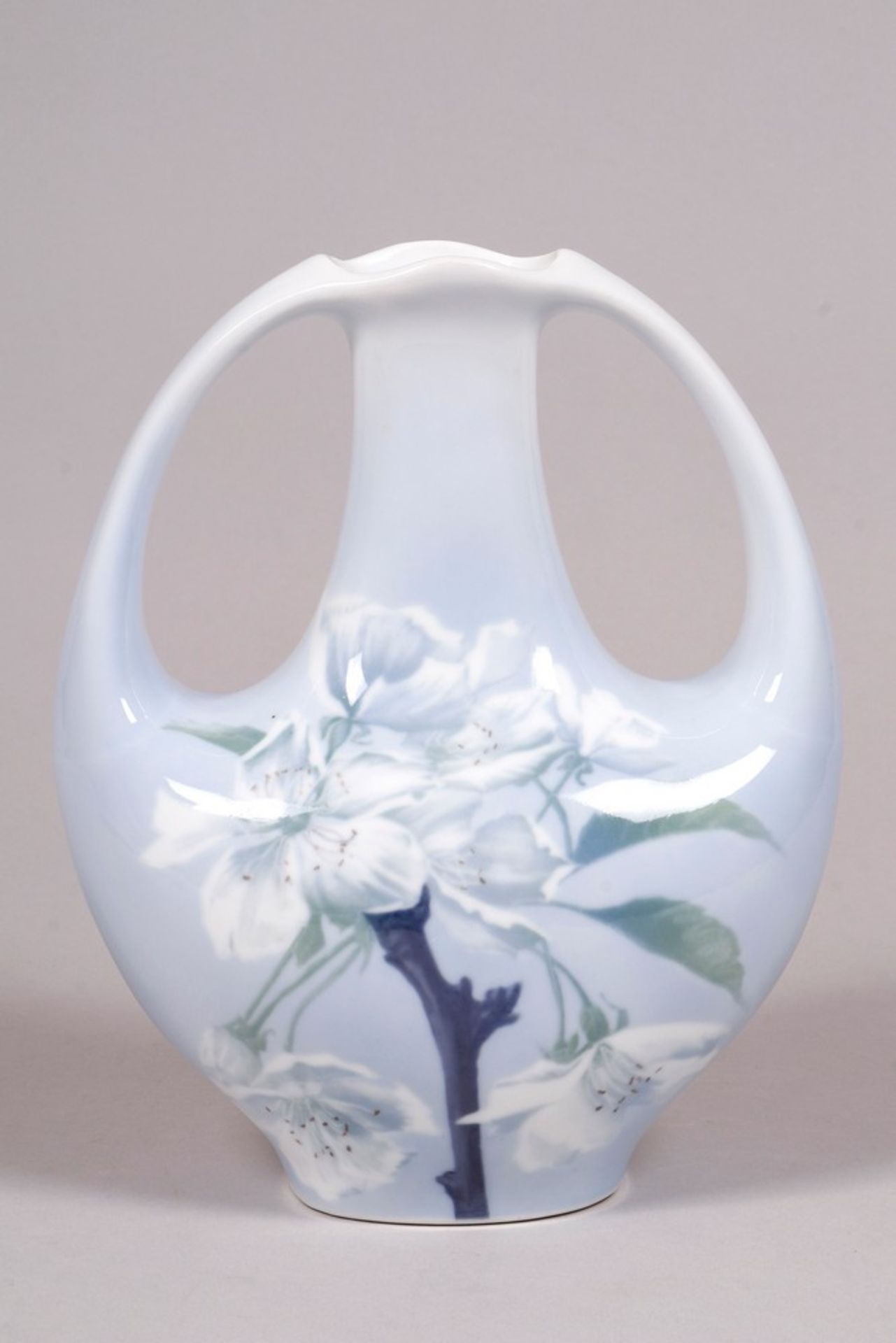 Jugendstil-Vase, Porsgrunds Porselänsfabrik, Norwegen, um 1911 