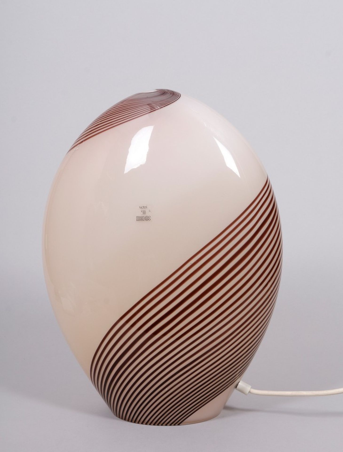 Table lamp, design Lino Tagliapietra for Effetre S.L.R., c. 1985