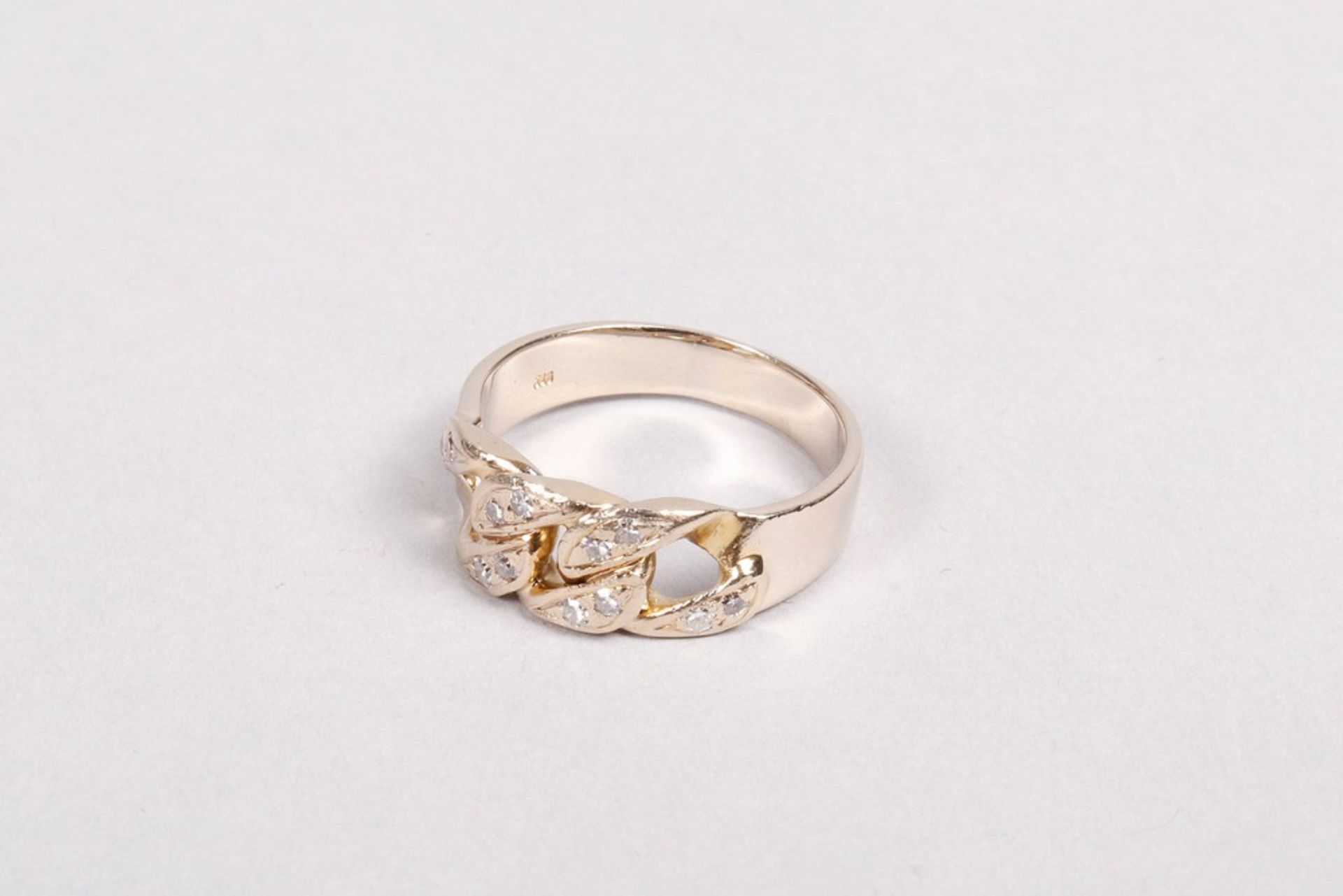 Chain ring, 585 gold - Image 2 of 4