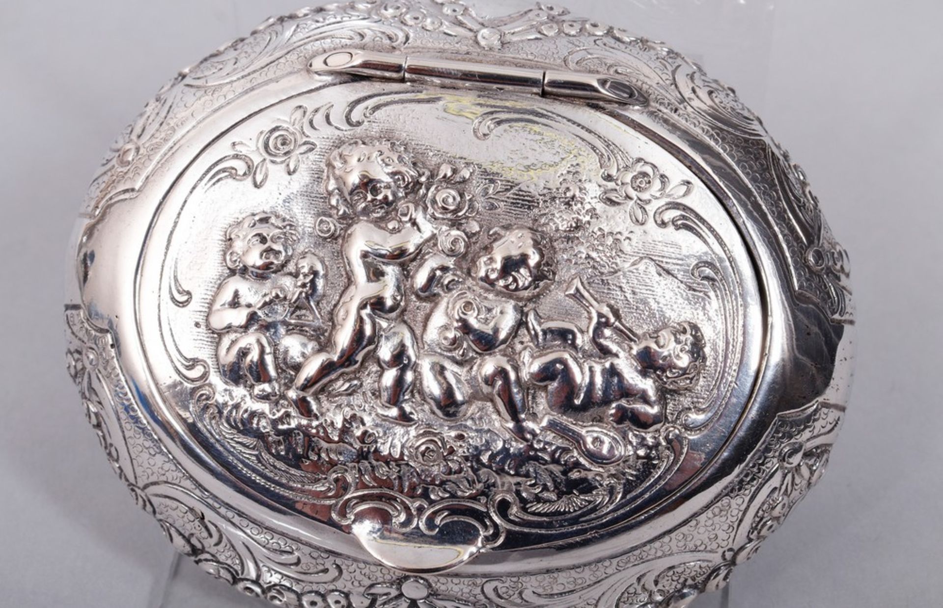 Small snuffbox, 800 silver, Robbe & Berking, Flensburg, c. 1900 - Image 2 of 5