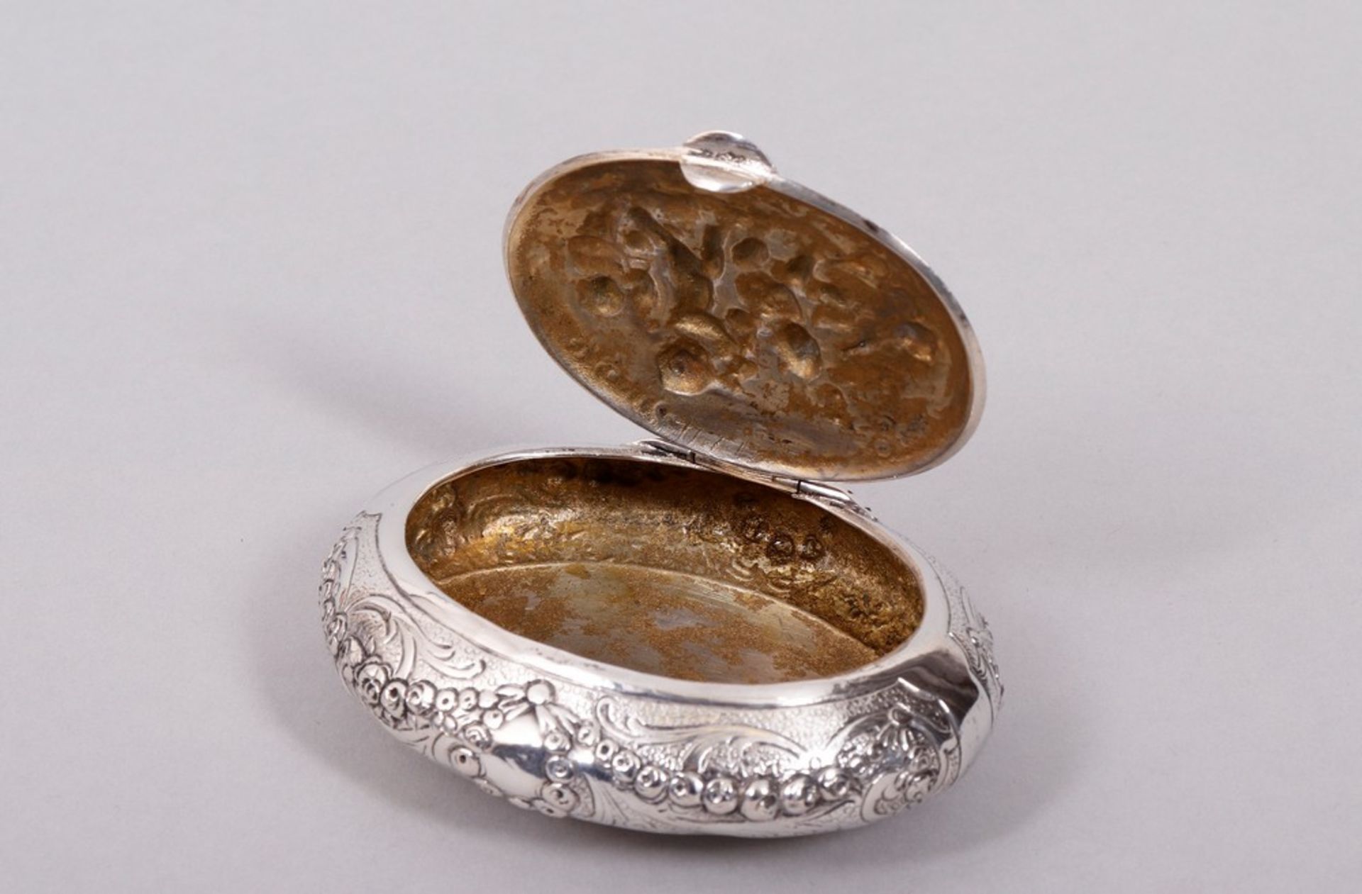 Small snuffbox, 800 silver, Robbe & Berking, Flensburg, c. 1900 - Image 3 of 5