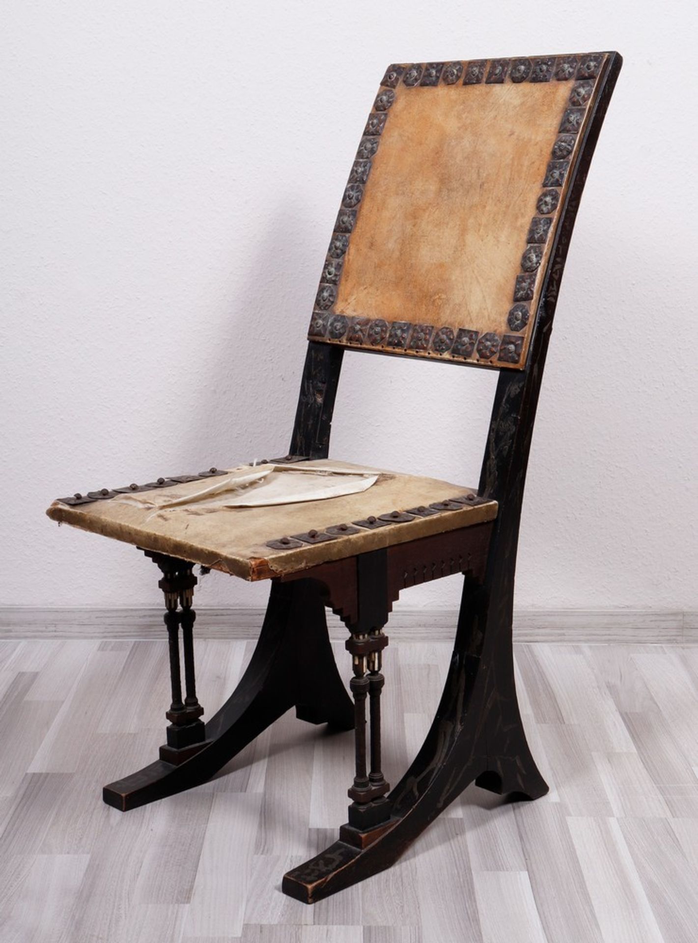 Carlo Bugatti (1856, Milan - 1940, Molsheim, Alsace), chair, c. 1890/1900