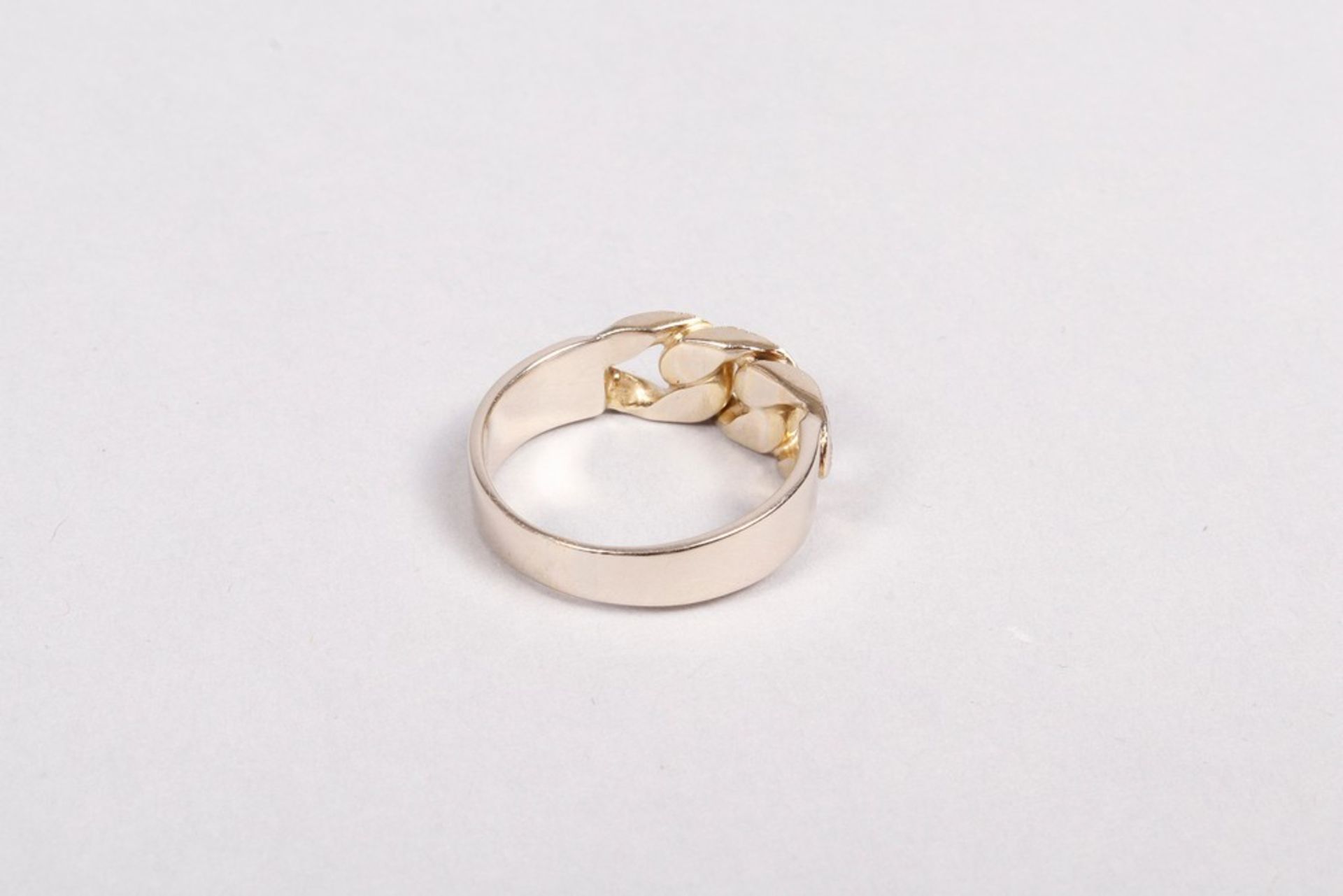 Chain ring, 585 gold - Image 3 of 4