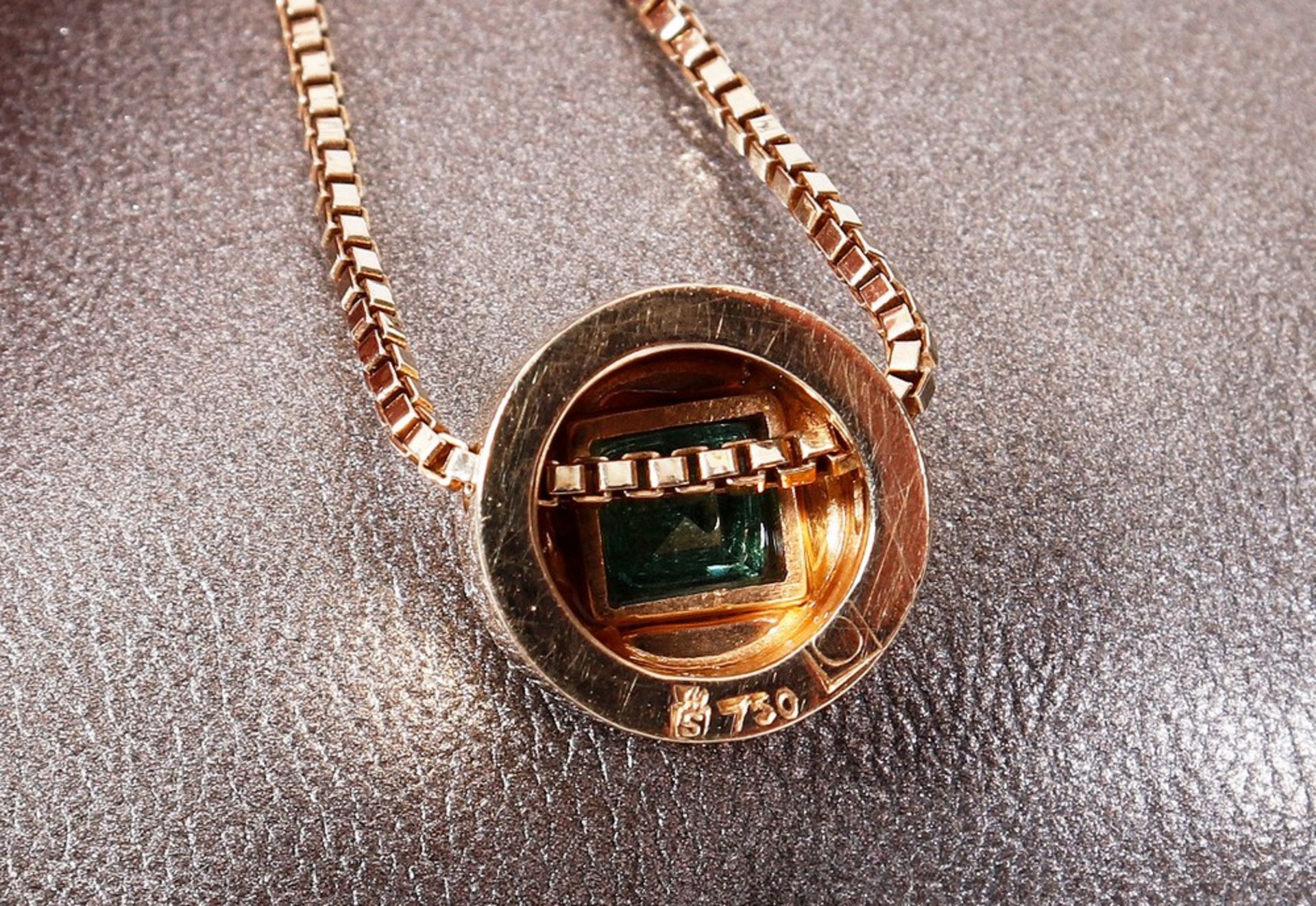 Collier und Armband, 585/750er Gold, Juwelier Sack, Lübeck - Bild 6 aus 6