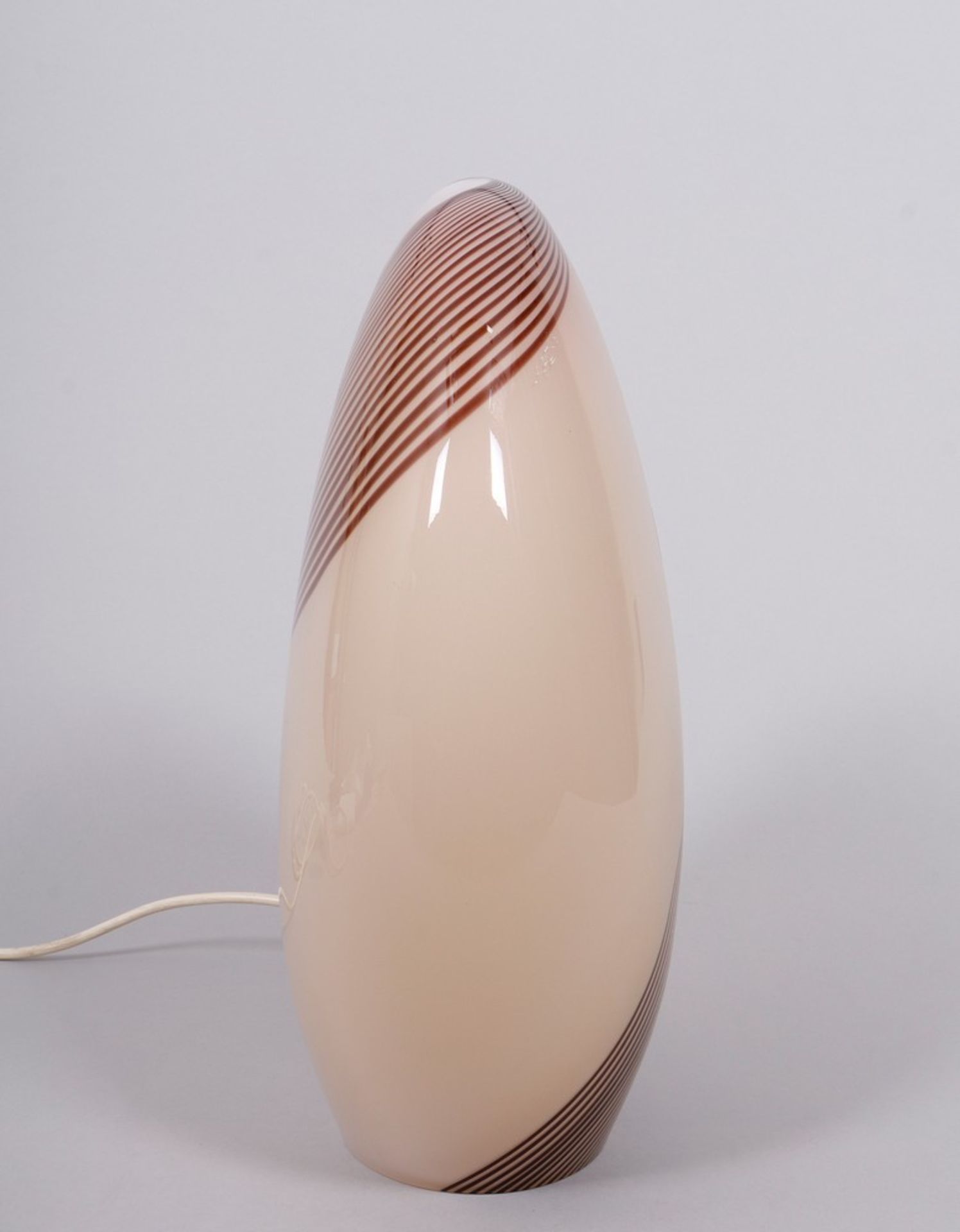 Table lamp, design Lino Tagliapietra for Effetre S.L.R., c. 1985 - Image 4 of 6