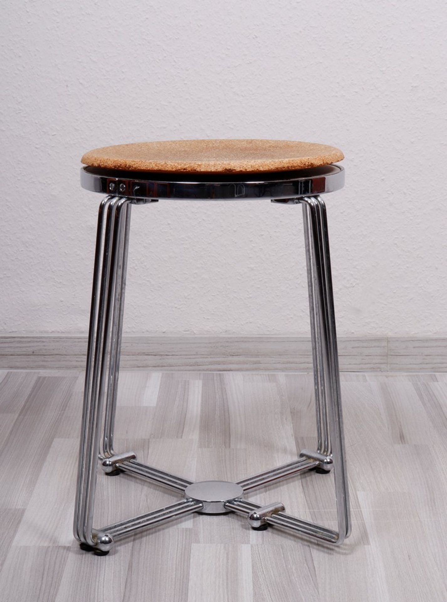 Small stool, probably Alpax, England, 20th C.