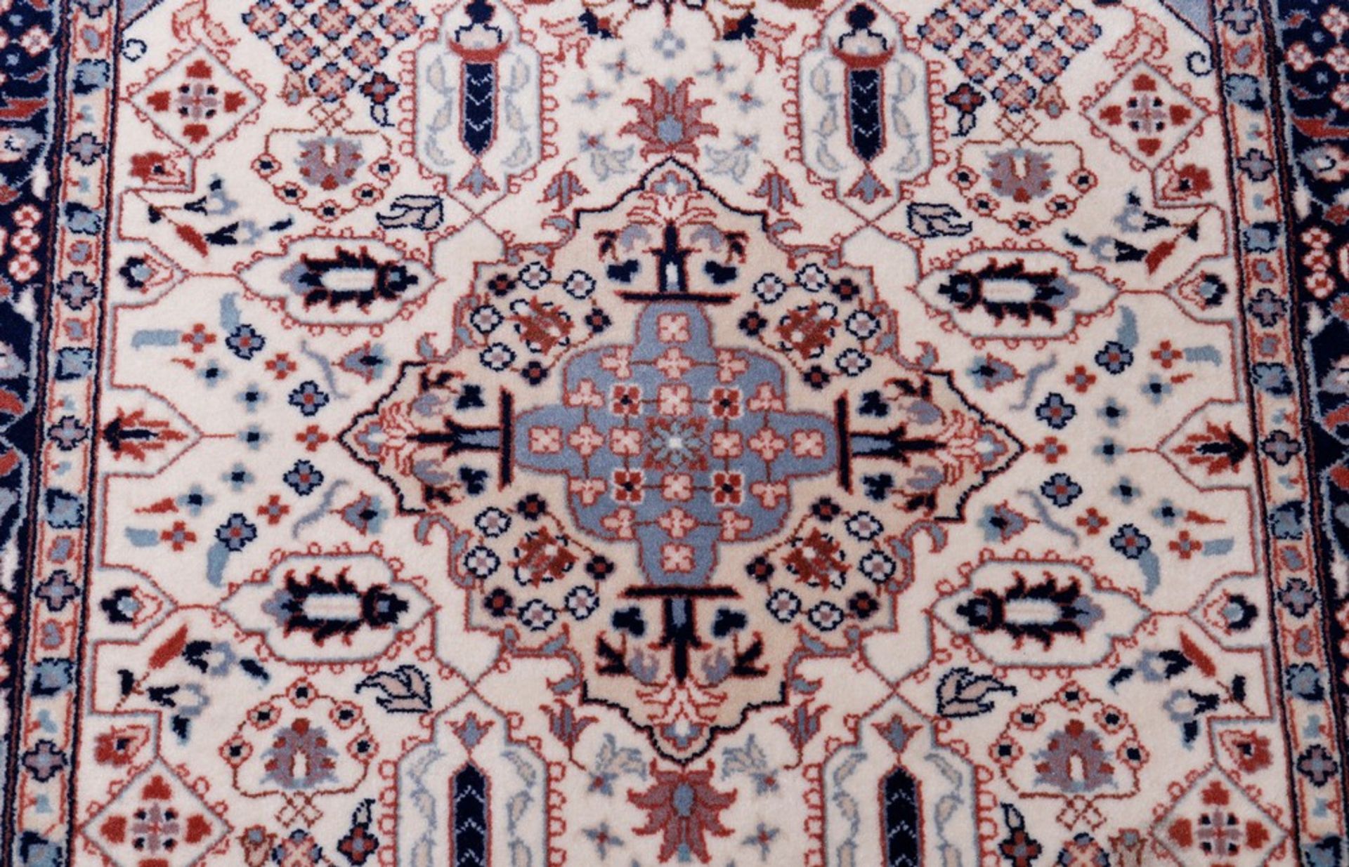 2 small carpets, Isfahan and Tabriz, Persia - Image 2 of 3