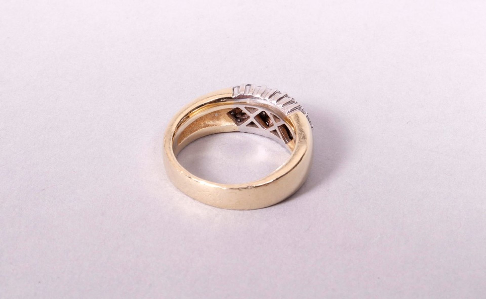 Band ring, 585 GG - Image 4 of 6