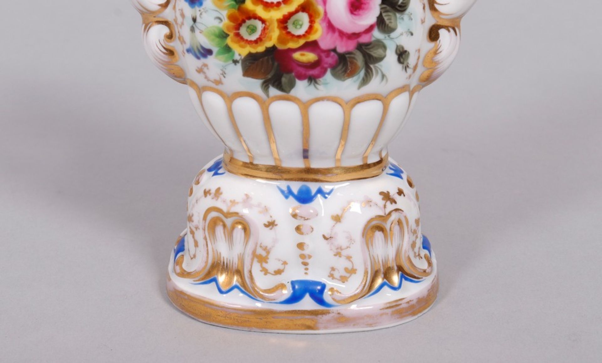 Small Biedermeier vase, probably Sèvres, c. 1837 - Image 5 of 6