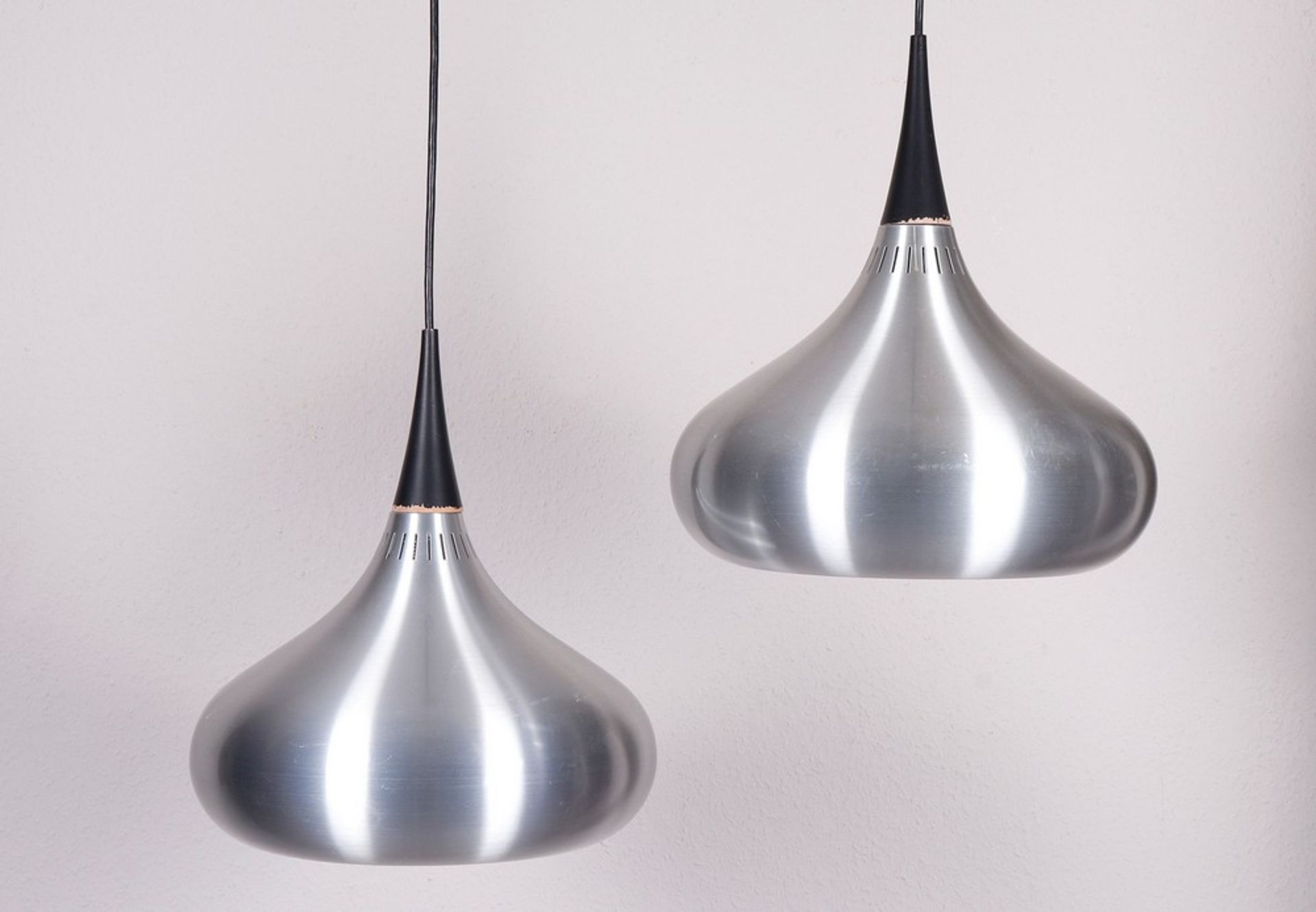 A pair of ceiling lamps, design Jo Hammerborg for Fog & Morup, 1960s