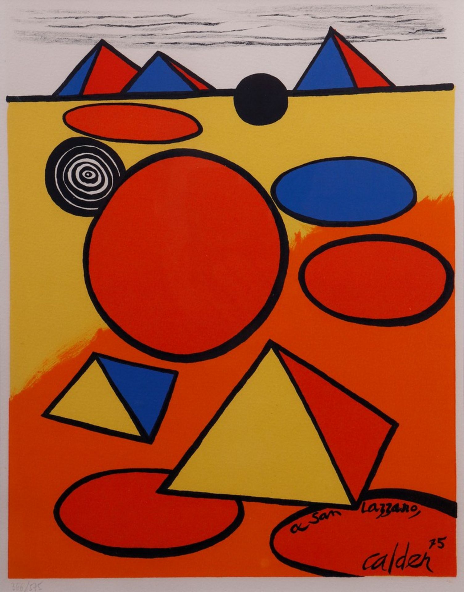 Alexander Calder (1898 in Lawnton, Pennsylvania - 1976 in New York) - Bild 2 aus 4