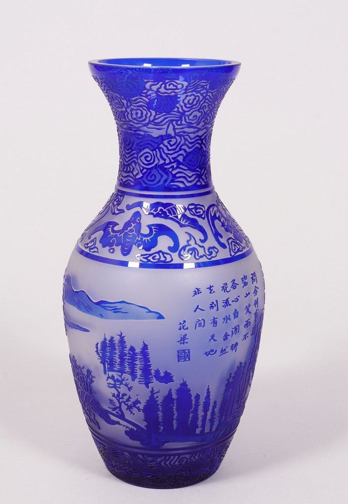 Large vase, China, 1st half 20th C. - Image 2 of 6