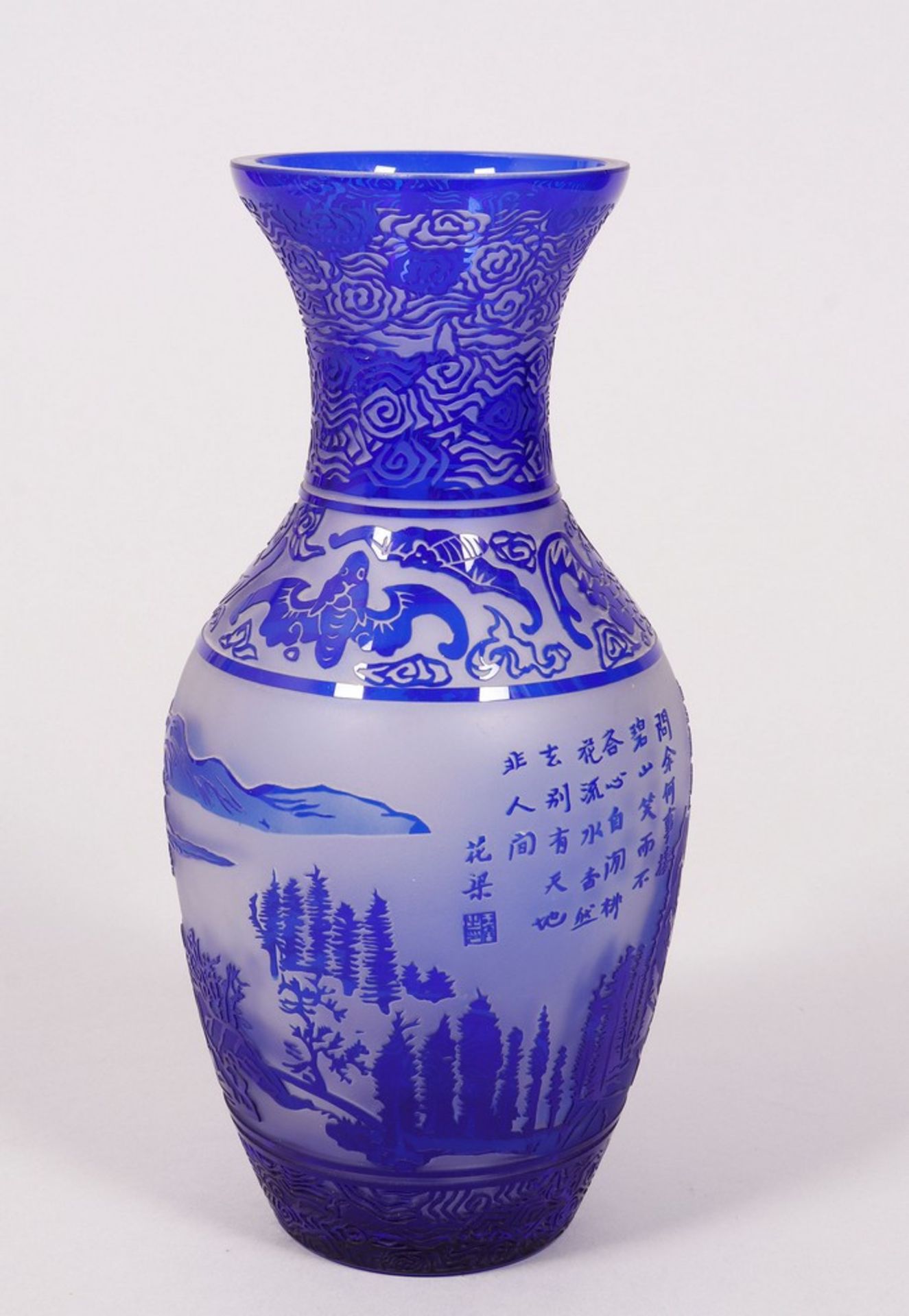 Große Vase, China, 1. Hälfte 20.Jh.  - Bild 2 aus 6