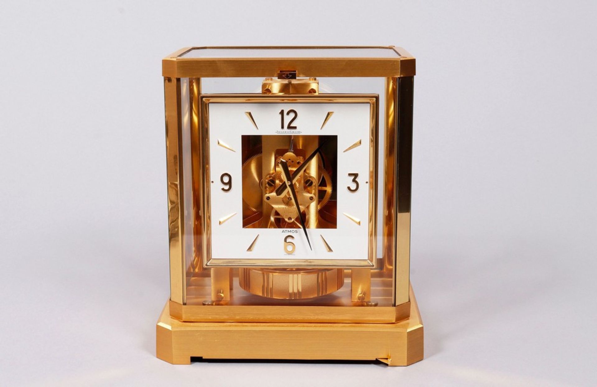 Table clock, Jaeger-LeCoultre, Switzerland, 1970s