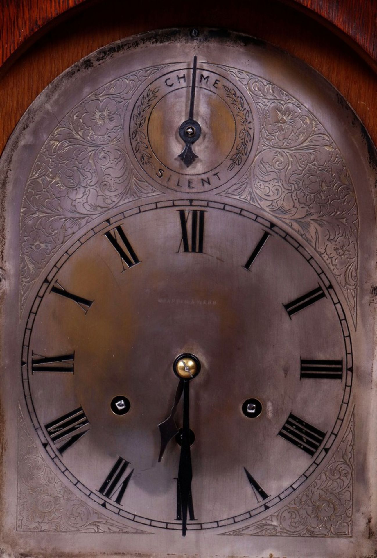 Bracket clock, Gustav Becker, c. 1900 - Image 5 of 10