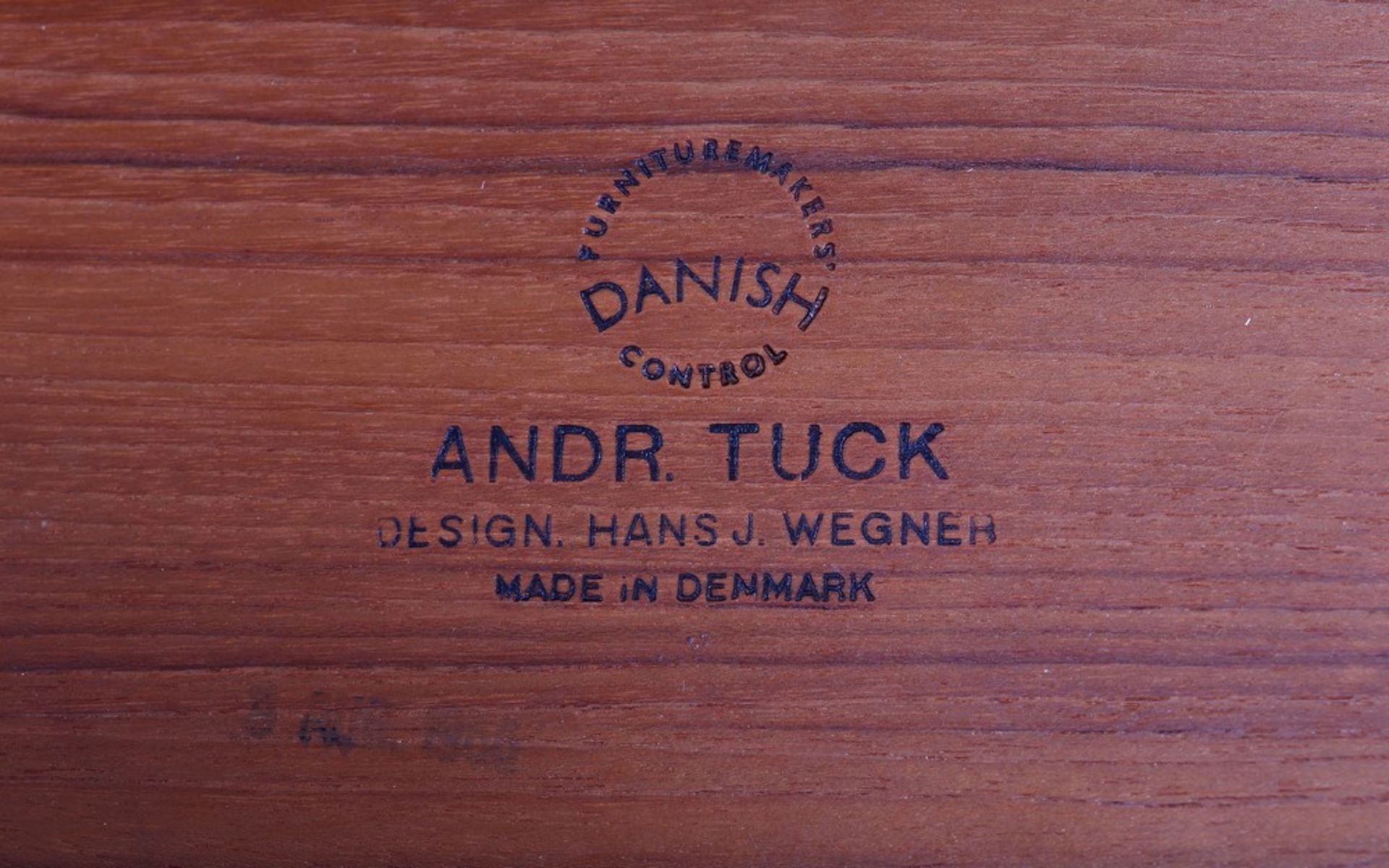 Sofa table, design Hans Wegner for Andreas Tuck, around 1960 - Image 4 of 4