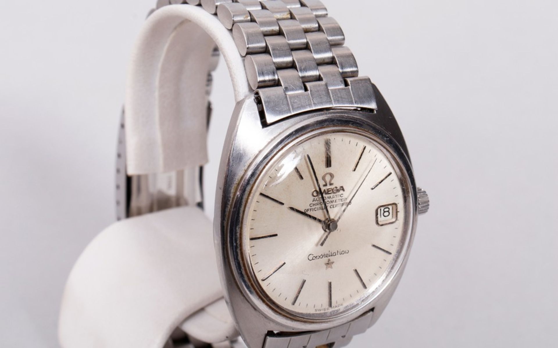 Men's wristwatch, stainless steel, Omega Constellation Automatic Chronometer - Image 3 of 6