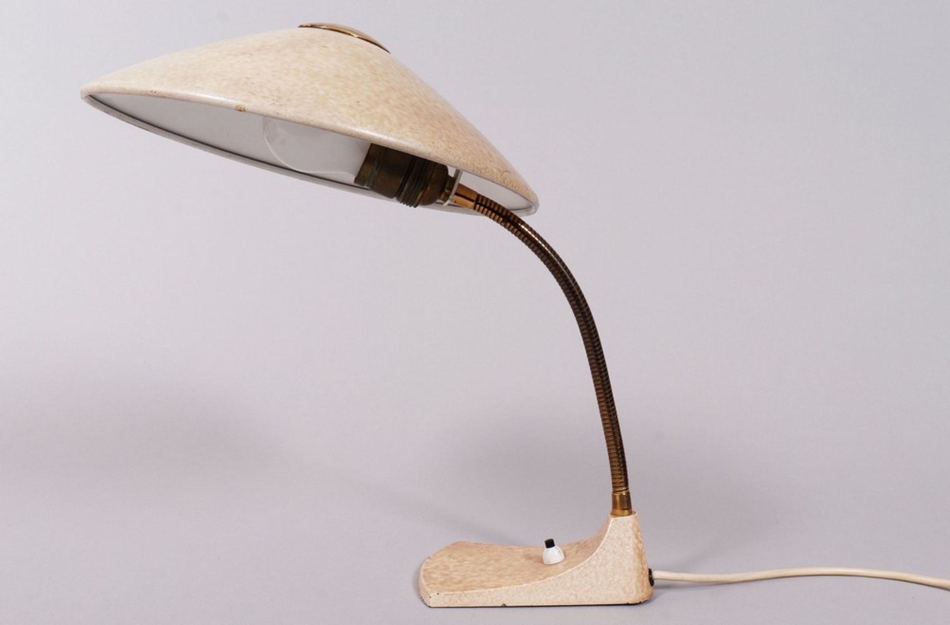 Desk lamp, probably Philips, 1950s