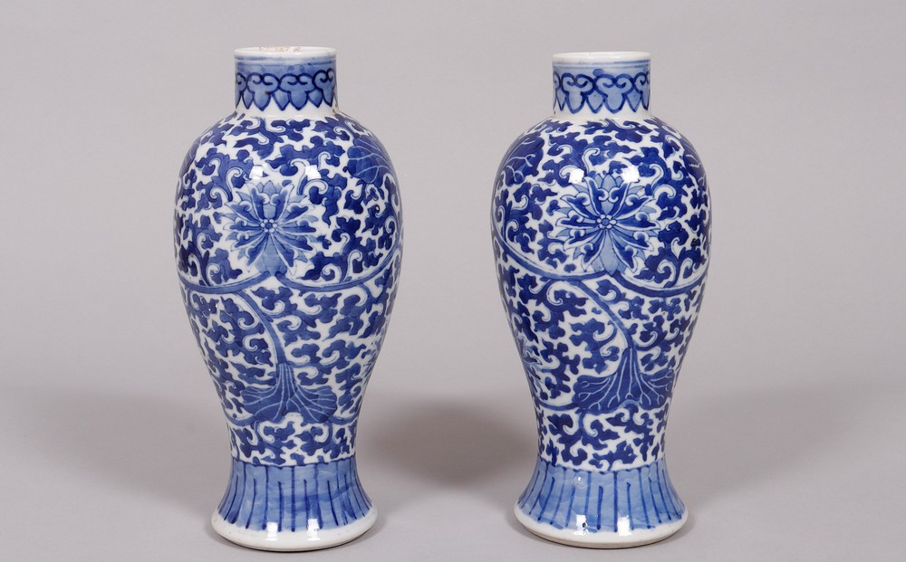 Pair of vases, China, c. 1900/20