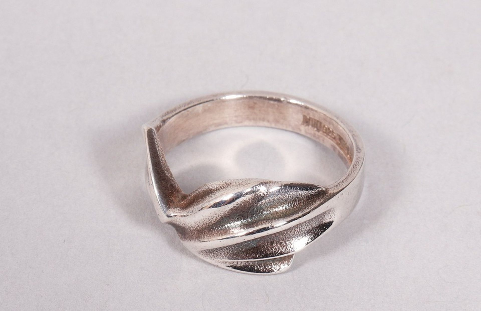 Weckström Ring, 925er Silber, Lapponia, Finnland, spätes 20.Jh.  - Bild 3 aus 4