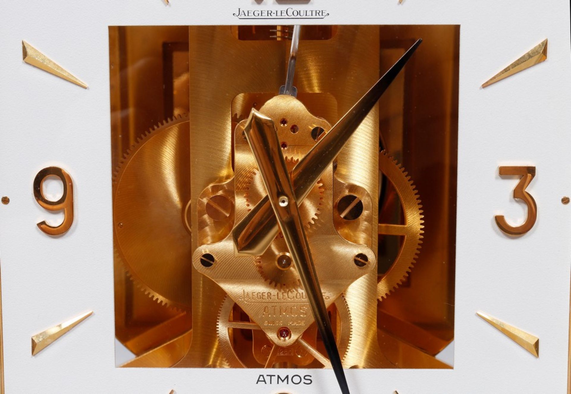 Table clock, Jaeger-LeCoultre, Switzerland, 1970s - Image 4 of 10