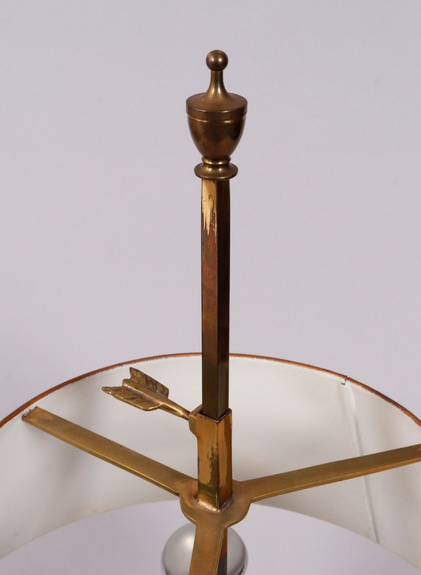 Bouillotte table lamp, probably Sweden, 20th C. - Image 5 of 5