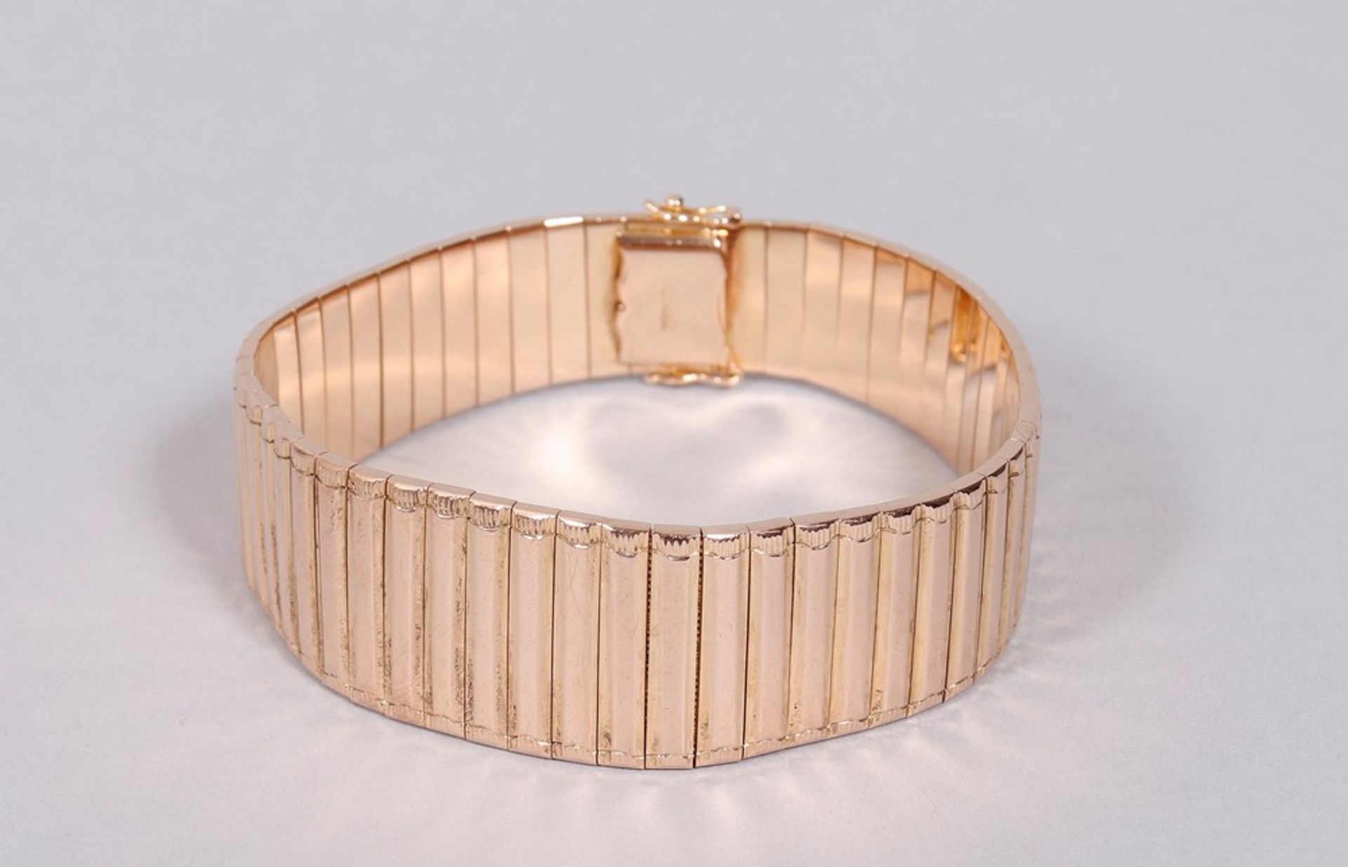 Art Deco Armband, 750 Gold, 20. Jh.  - Bild 2 aus 5