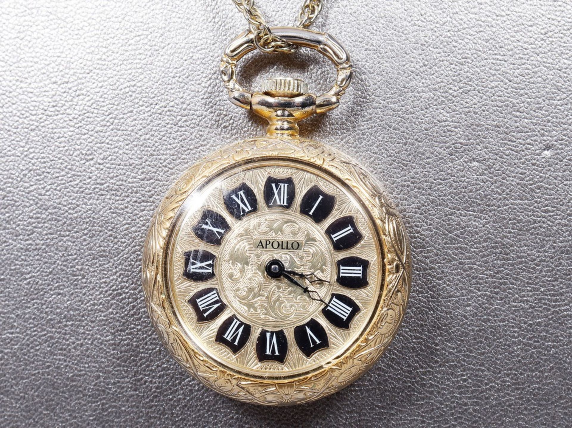 Ladies pocket watch, Apollo, pocket watch gilded - Image 2 of 4