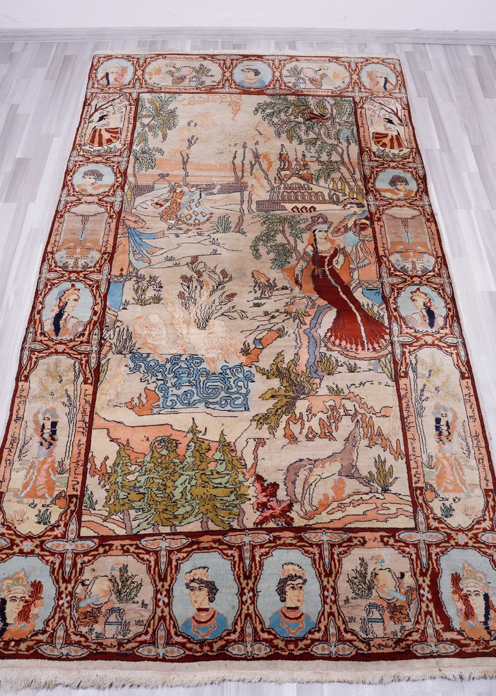 Carpet, Tabriz, Persia, old