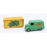 Dinky: A boxed Dinky Toys, Trojan 15 CWT. Van, 'Drink Cydrax', 454, light green body. Condition is