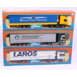 Tekno: A boxed Tekno diecast, Laros Transport lorry, 1:50 Scale, Made in Holland. Together with